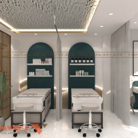 Thiết kế spa TRUMz sang trọng, hiện đại 
